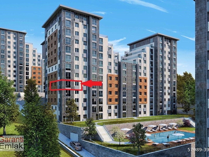 Zonguldak garanti̇ emlak'tan yapimi devam eden havuzlu kuleli̇ evleri̇ b blok'ta 2+1 satilik dai̇re