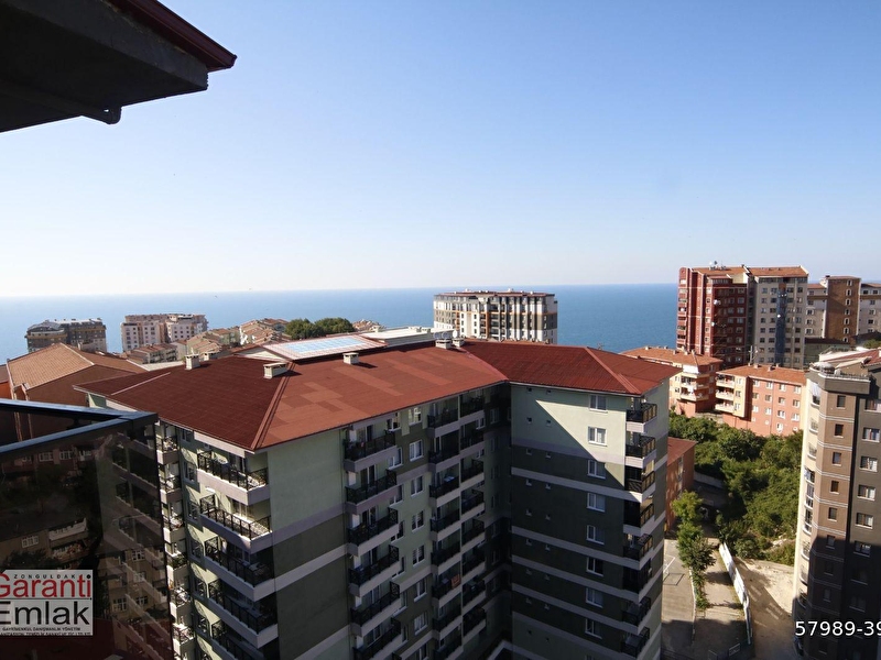 Zonguldak garanti̇ emlak'tan kozlu'da sifir, deni̇z manzarali, ön cephe, balkonlu 3+1 satilik dai̇re