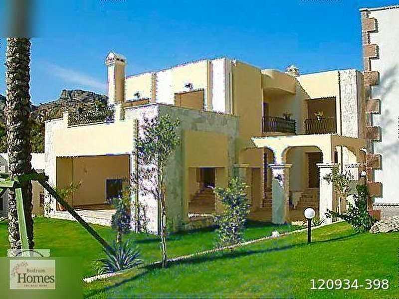 Gündoğan on the rocks sitesi muhteşem manzaralı bahçeli