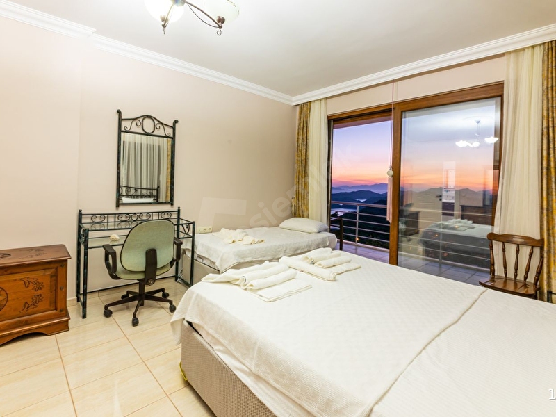 Günlük Kiralık 3 Odalı Villa Muğla Marmaris Söğüt Mahallesi 4 Kişi Kapasiteli