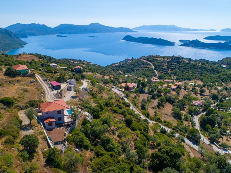 Günlük Kiralık 3 Odalı Villa Muğla Marmaris Söğüt Mahallesi 4 Kişi Kapasiteli