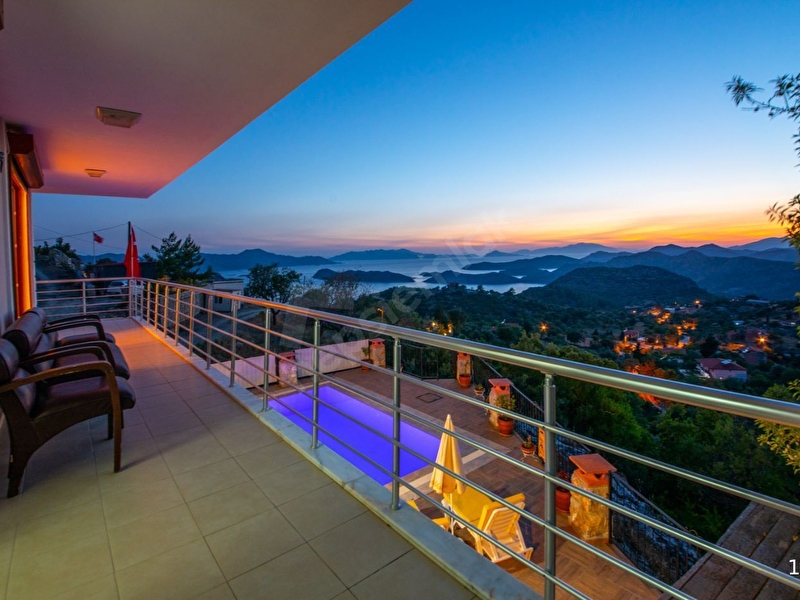 Günlük Kiralık 3 Odalı Villa Muğla Marmaris Söğüt Mahallesi 4 Kişi Kapasiteli