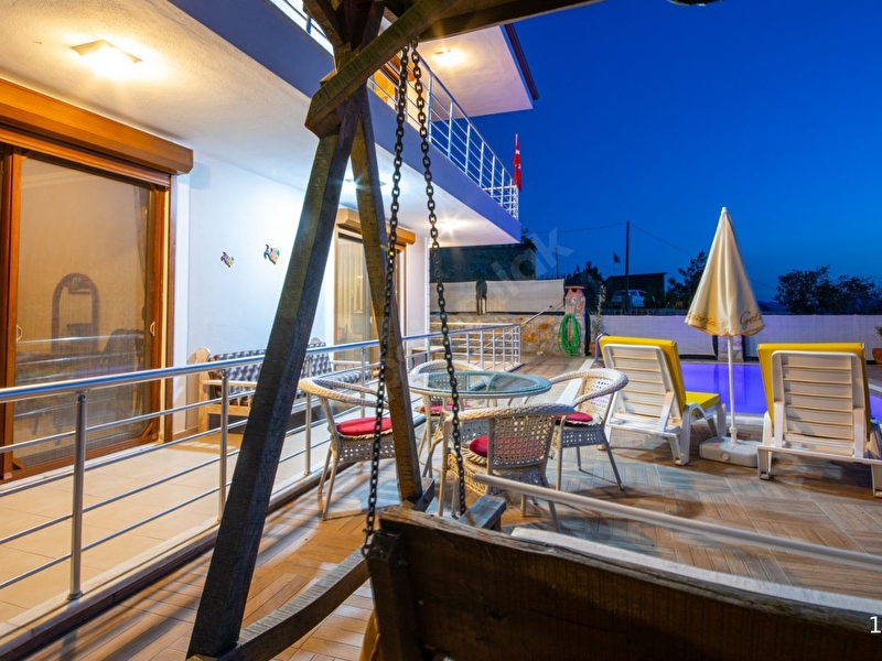 Günlük Kiralık 3 Odalı Villa Muğla Marmaris Söğüt Mahallesi 4 Kişi Kapasiteli