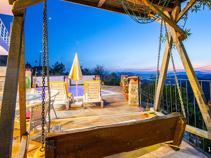 Günlük Kiralık 3 Odalı Villa Muğla Marmaris Söğüt Mahallesi 4 Kişi Kapasiteli