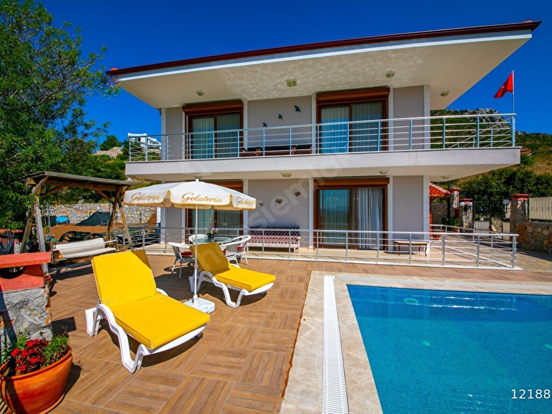 Günlük Kiralık 3 Odalı Villa Muğla Marmaris Söğüt Mahallesi 4 Kişi Kapasiteli