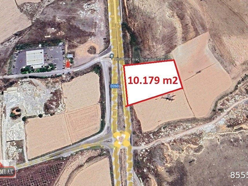 Gömeç araç muayene istasyonu karşısı ana yola cephe 10175 m2