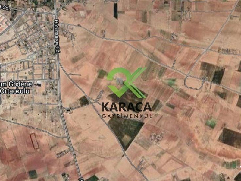 Karacadan gödenede müstakil 23.000 m2 tarla