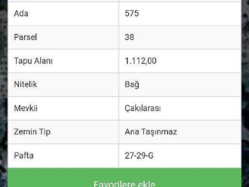 Develi̇ köşpinar da adli̇ye sarayinin çaprazinda yol kenarinda geleceği̇ olan   bağ 1.112 m2  2.000.000