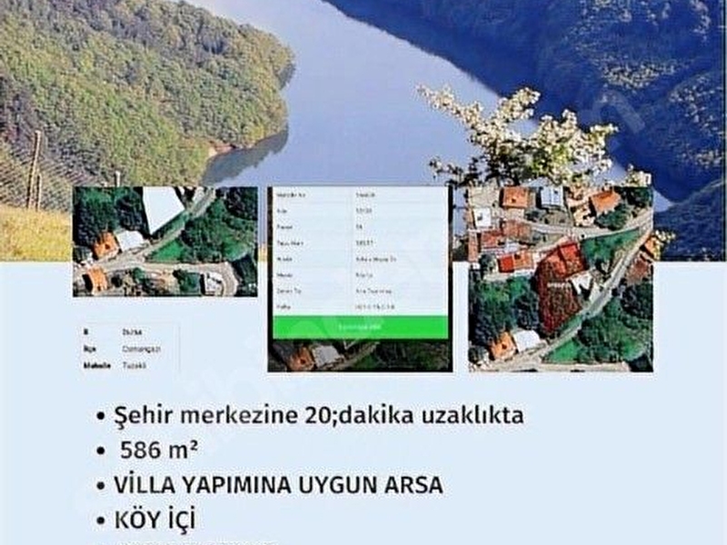 Bursa osmangazi̇ tuzakli satilik i̇marli arsa