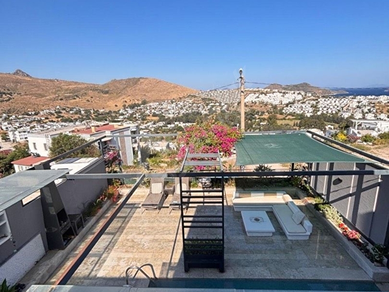 Günlük Kiralık 3 Odalı Villa Muğla Bodrum Akyarlar Mahallesi 6 Kişi Kapasiteli