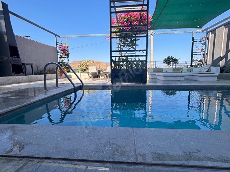 Günlük Kiralık 3 Odalı Villa Muğla Bodrum Akyarlar Mahallesi 6 Kişi Kapasiteli