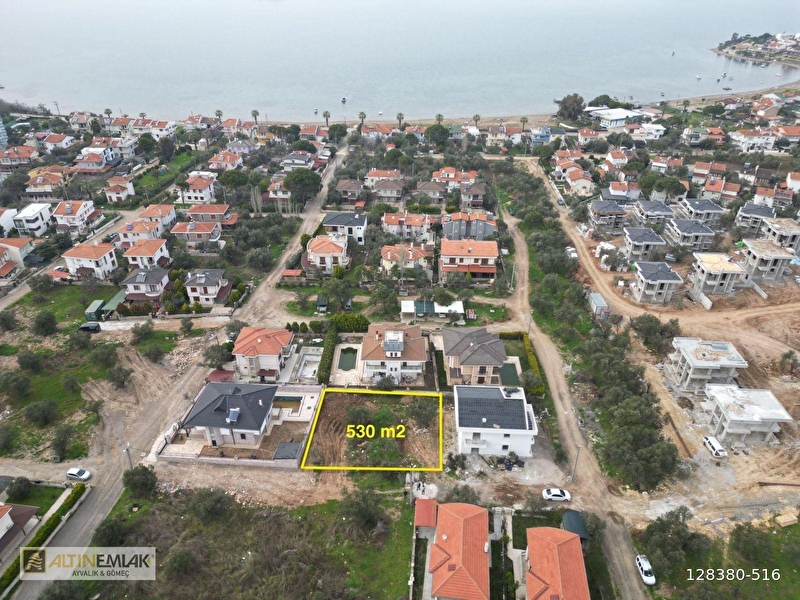 Altın emlaktan sahilkentte satılık 530 m² i̇marlı arsa