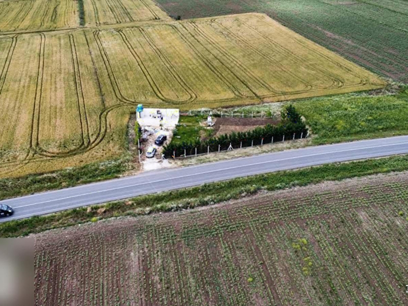 Lüleburgaz 'a 1 dk mesafade asfalt cehpe hobi̇ bahçesi̇
