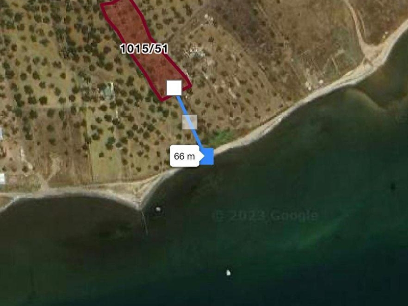 Satilik arsa ayvalik cunda adasinda deni̇ze 60 metre mesafede