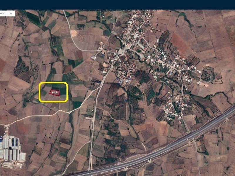 Dijitalemlak'tan karacabey seyran'da kentsel gelişim alanında köye yakın manzaralı satılık 3.700 m2