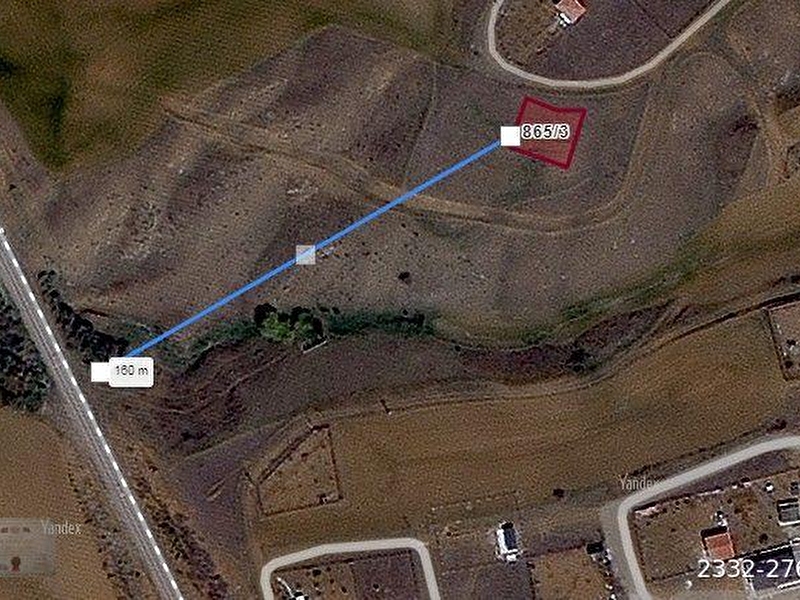 Elmadağ hasanoğlan bahçeli̇evler'de 352 m2 tek tapu i̇marli satilik arsa