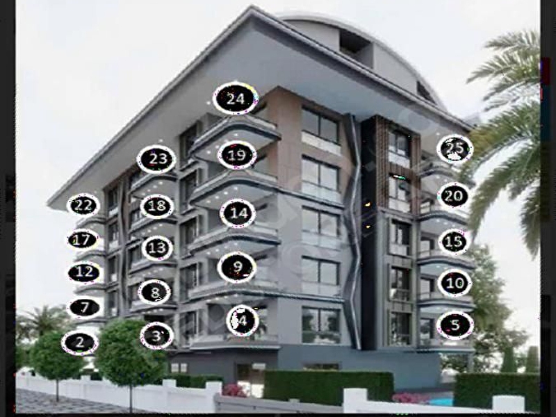 Alanya okurcalar mevki̇i̇ nde deni̇ze 400 metre uzaklikta firsat