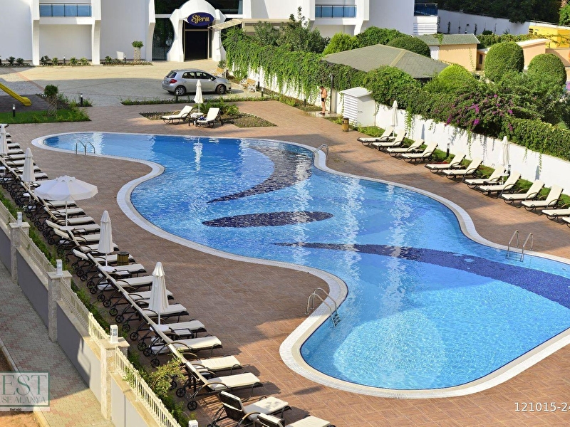 Apartment 1+1 in lux complex 70m2 mahmutlar 200m beach