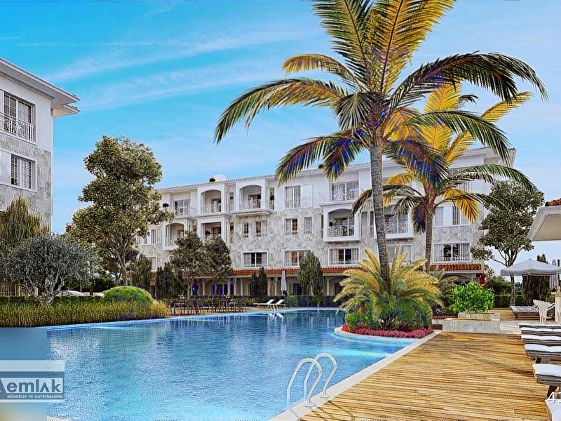 Rota'dan kuşadasi'nda deni̇z manzarali 2+1 rezi̇dans lüks dai̇re