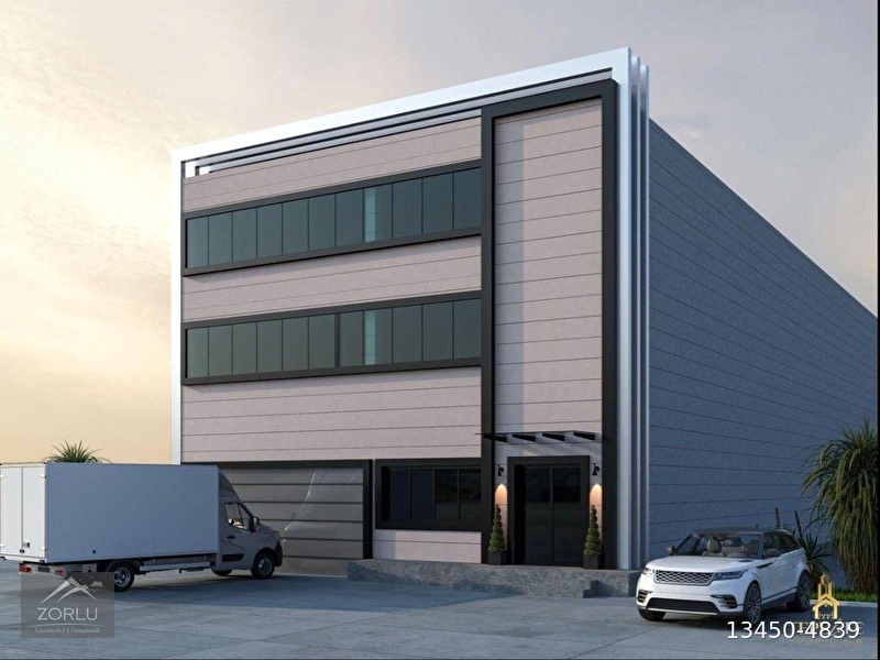Zorlu'dan aosb'de 20000 m2 satilik fabri̇ka 4000 kapali alanli