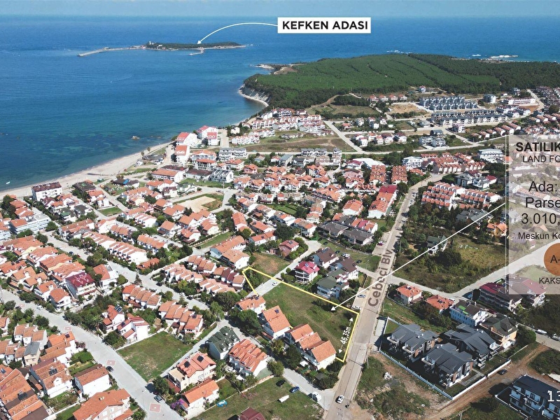 Kocaeli̇ kandira cebeci̇ 'de yatirimlik satilik vi̇llalik arsa
