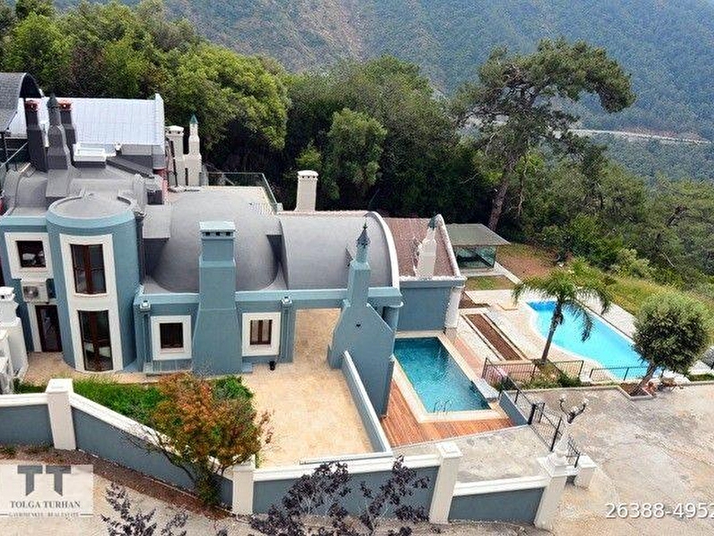Tt emlak tan marmaris full deniz manzarası, doğası ve eşsiz 4+1 villa