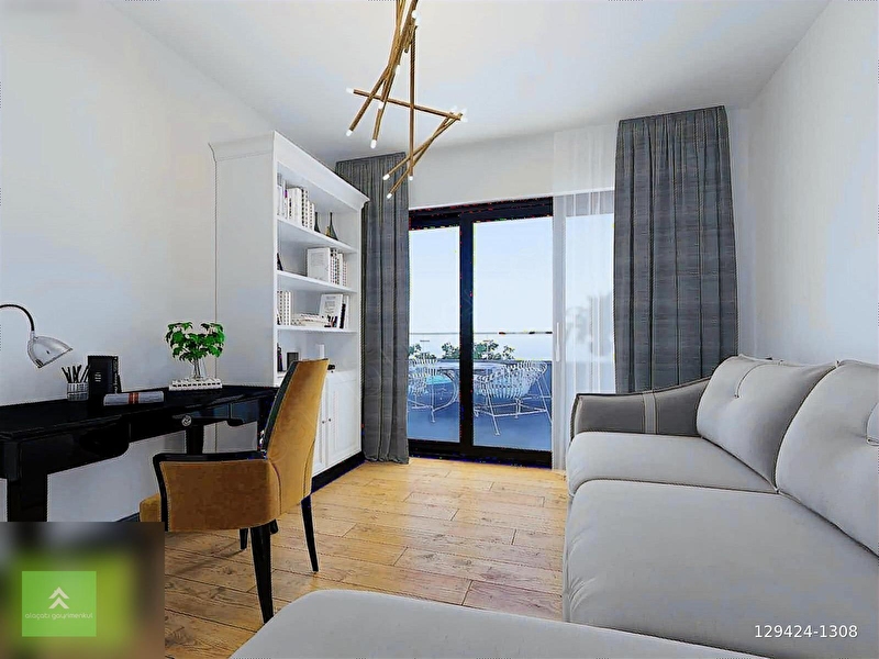 Alaçati'dan incek'te 1+1 hari̇ka yatirim firsati dai̇re