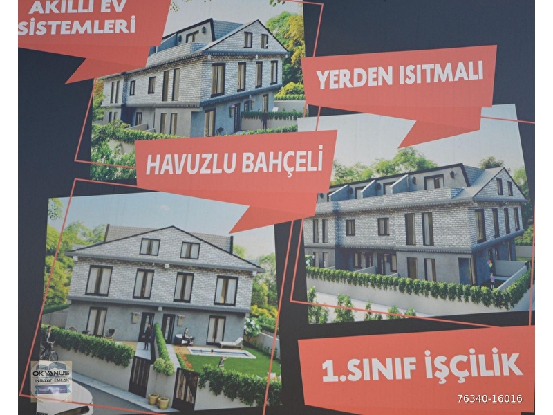 Marka vi̇llalardan  havuzlu i̇lk taksi̇tli̇  i̇lk satiş !! gelen alir