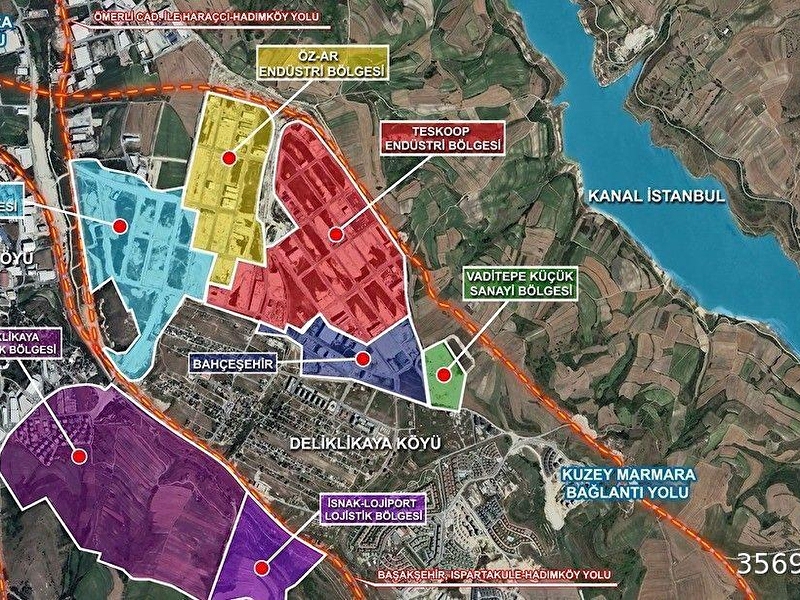 Deliklikaya sanayi bölgesi vaditepe kooperatifi'nde satılık