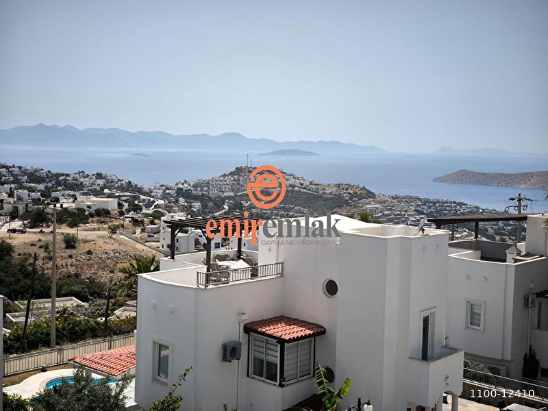 Emi̇r'den tek yetki̇li̇ bodrum yalikavak'da deni̇z manz. özel yapim