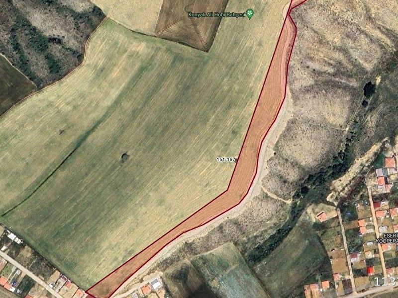 Aydıncık mah. 9.130m2 müstakil tek tapulu bahçe yeri