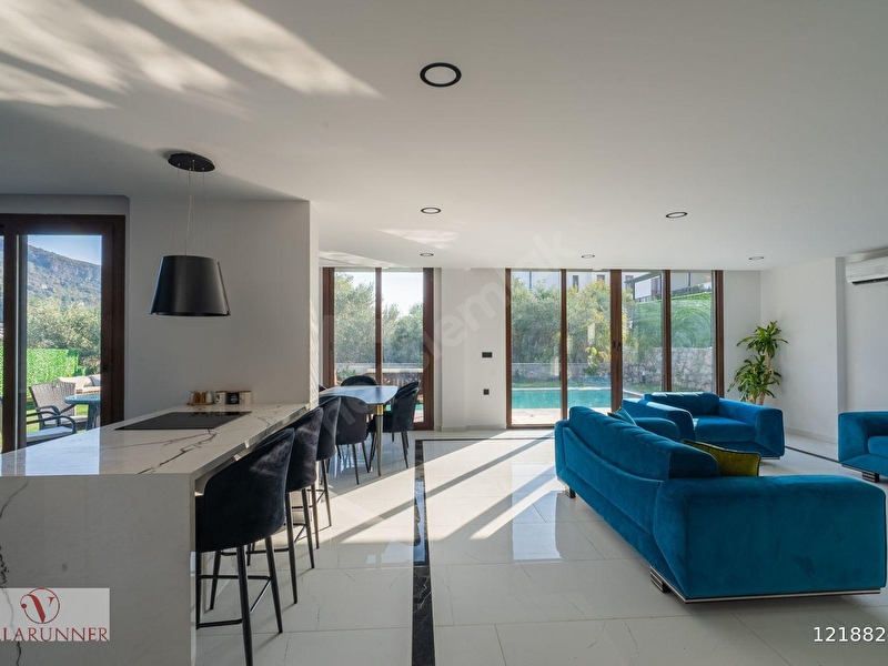 Günlük Kiralık 4 Odalı Villa Muğla Marmaris Söğüt Mahallesi 8 Kişi Kapasiteli