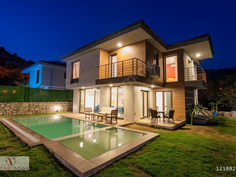 Günlük Kiralık 4 Odalı Villa Muğla Marmaris Söğüt Mahallesi 8 Kişi Kapasiteli