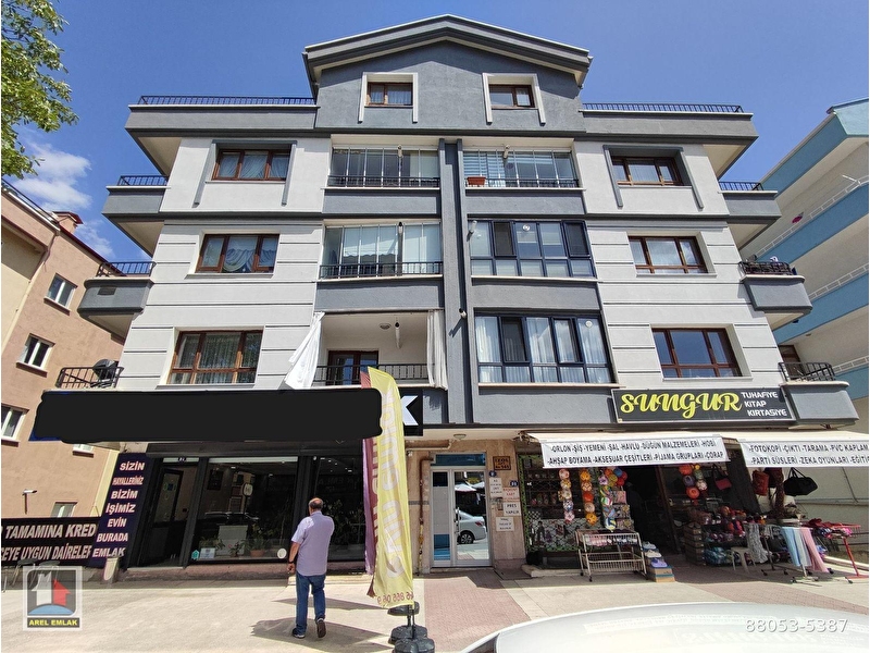 Arel'den doğukent cd.üstü nata vega yakini kombi̇li̇, gi̇ri̇ş alti, balkonlu 3+1