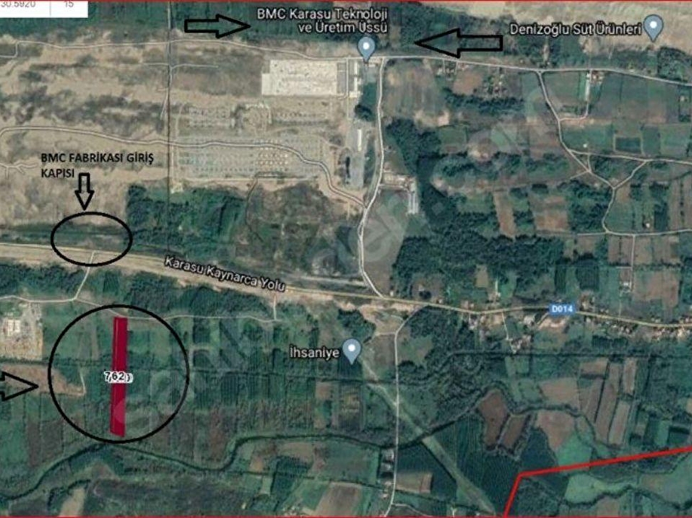 Bmcnin Tam Karsisinda Depolama Alaninda 17340 M2 Arazi 24006 1636 Hurriyet Emlak