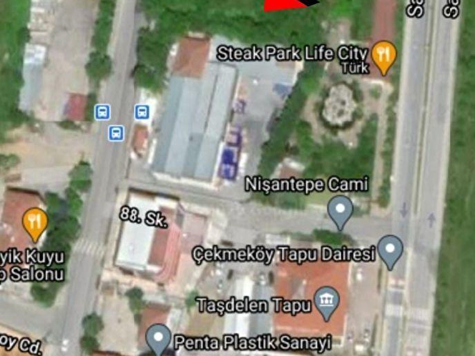 Cekmekoy Alemdag Ticari Konut 6kat Yapi Izni Yola Cephe Arsa 89908 6443 Hurriyet Emlak