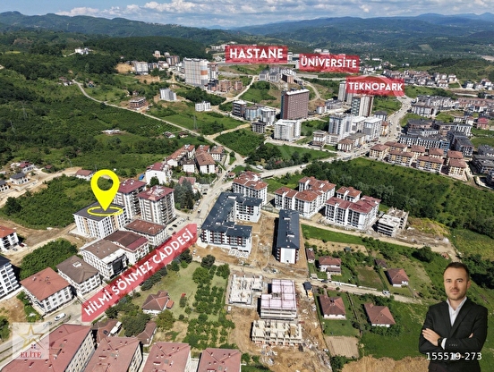 ELİTE GD & KONURALPTE FARKLI KAT VE CEPHE SEÇENEKLERİYLE 1+1 LER - Görsel 3