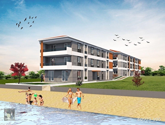 KISMETİM EMLAKTAN DENİZE SIFIR  DEĞİRMENALTINDA SIFIR-1+1- SATILIK DAİRELER-3.500.000 TL DEN - Görsel 29