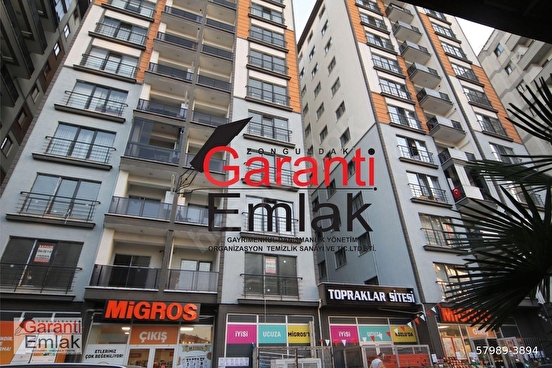 ZONGULDAK GARANTİ EMLAKTAN KOZLU FATİH SİTESİ CADDE ÜZERİNDE DENİZ MANZARALI 3+1 SATILIK DAİRE - Görsel 2