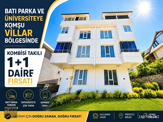 MABELDEN BATIPARKA KOMŞU KOMBİSİ TAKILI FIRSAT 1+1 DAİRE - Görsel 1