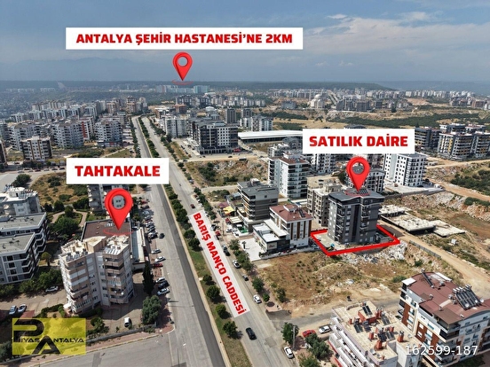 Masadağı’nda Şehir Hastanesi Yakını Sıfır 2+1 - Görsel 1