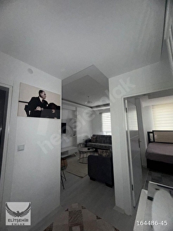 GÜZELYURT MAHALLESİ EŞYALI 1+1 SATILIK DAİRE - YENİ YAPI - Görsel 15