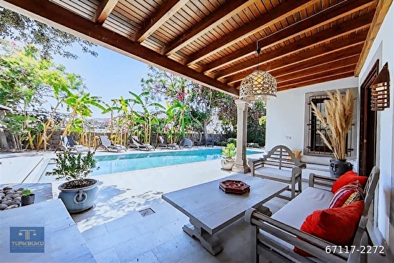 Türkbükü'nde özel tasarım müstakil özel havuzlu villa. 67117-2272 ...