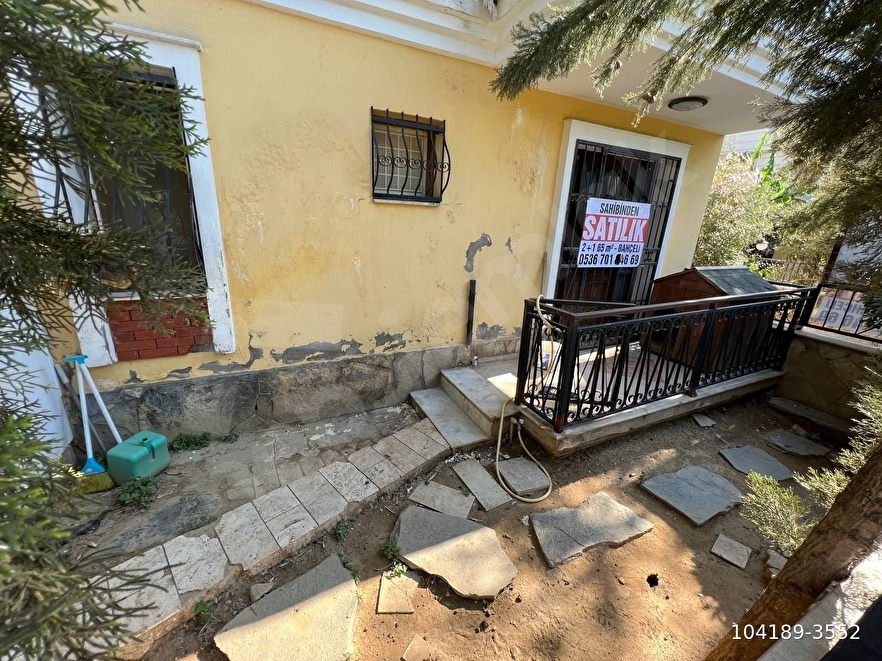 KUŞADASI MARİNA BÖLGESİNDE 2+1 BAHÇELİ SATILIK DAİRE