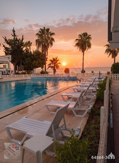 ACİL SATILIK DOĞALGAZ KAPIDA MEZİTLİ DENZE SIFIR HAVUZ CAZİP 1+1