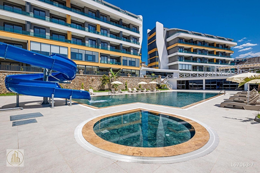 Vega Icon Residence Oba | İskanlı Lüks 1+1 | Kapalı Otoparklı
