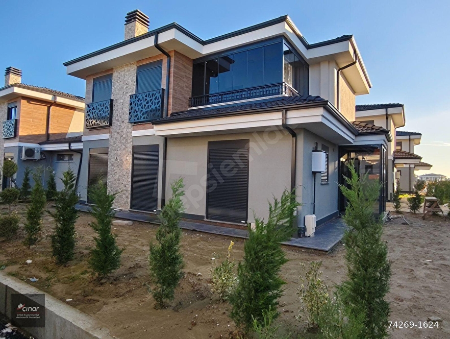 DELTA CONCEPT TE İÇİ FULL YAPILI SATILIK 3+1 VİLLA çınar emlaktan