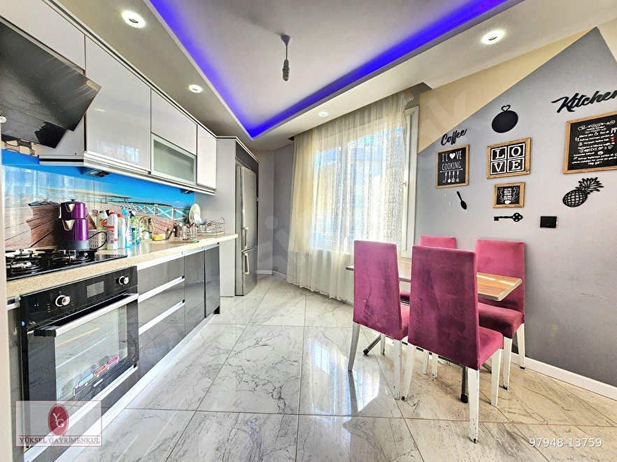 YÜKSEL DEN 2+1 AYRI MUTFAK ÖN CEPHE SATILIK DAİRE