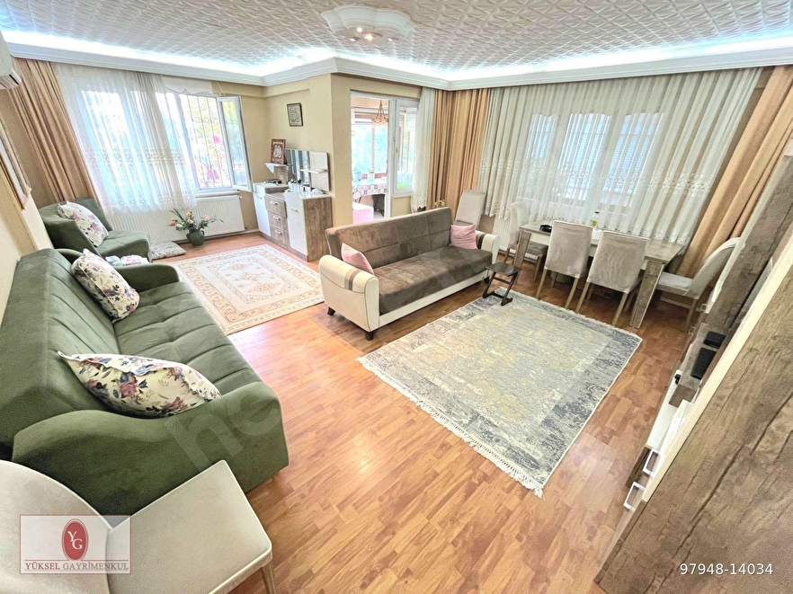 YÜKSEL'DEN AKÇAY'DA AYRI MUTFAKLI BARBEKÜLÜ YÜKSEK KREDİLİ ÇİFT BALKONLU 3+1 DAİRE