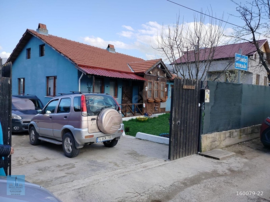 BOLU MERKEZ ÇAMPINAR KÖYÜ 575 M2 ARSA İÇİNE KURULU SATILIK  MÜSTAKİL EV